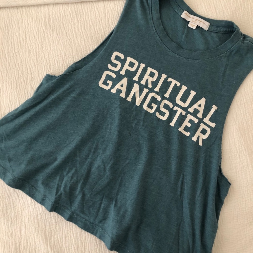 Spiritual Gangster Athletic Cropped Tank